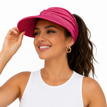 Women's UV Protection Sun Visor Hat