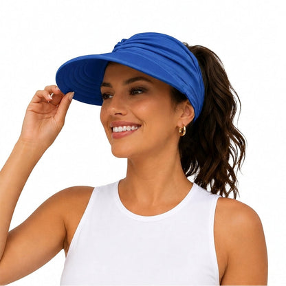 Women's UV Protection Sun Visor Hat