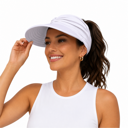 Women's UV Protection Sun Visor Hat