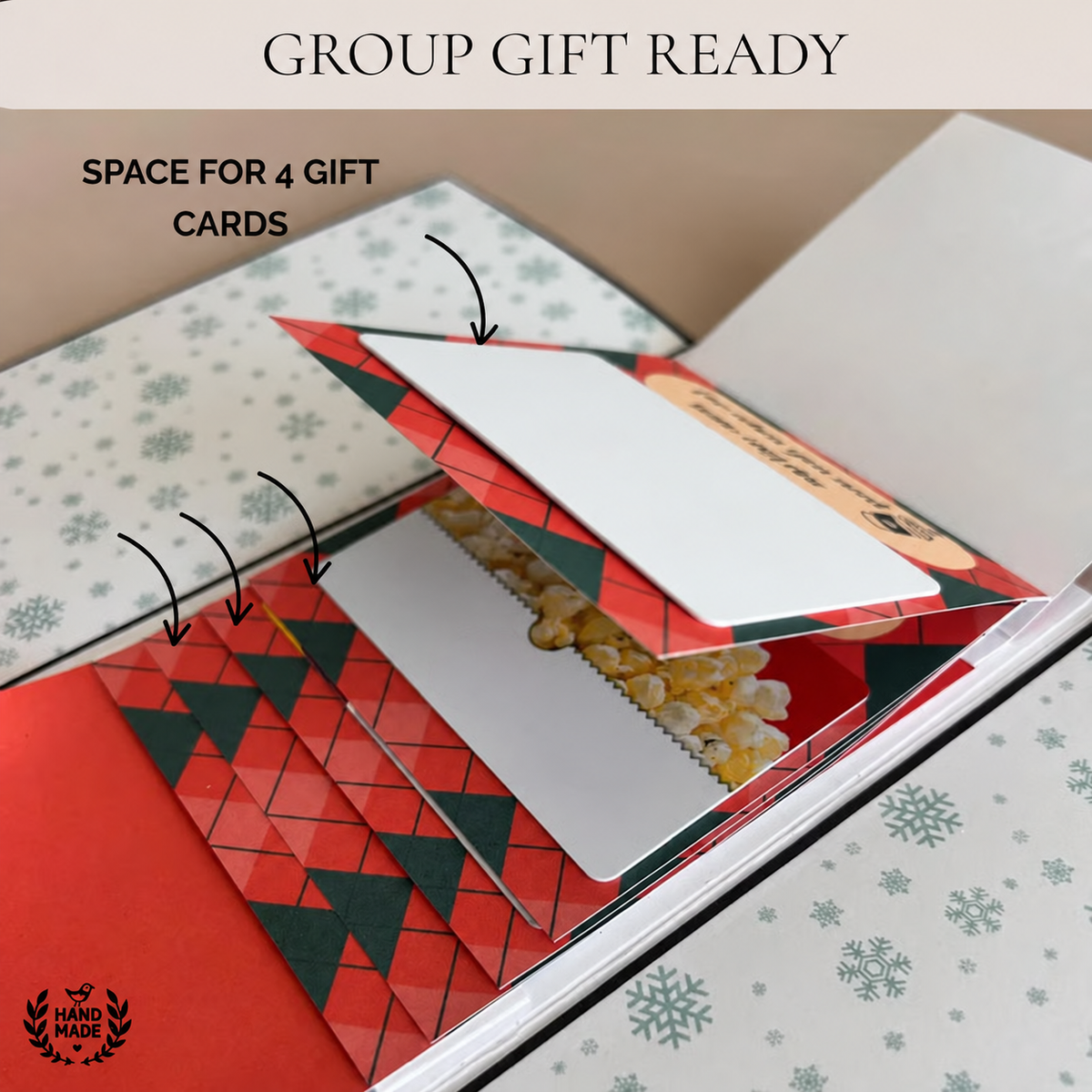 ⏰LAST DAY 50% OFF - 2026 New🎅🎁 Waterfall Christmas Gift Card Booklet 💳✨