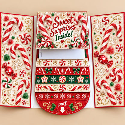 ⏰LAST DAY 50% OFF - 2026 New🎅🎁 Waterfall Christmas Gift Card Booklet 💳✨