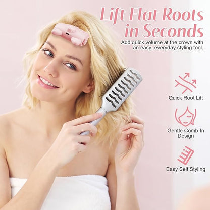 💇 Wireless Heated Root Styler for Instant Hair Volume