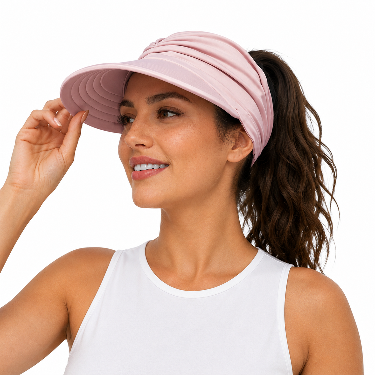 Women's UV Protection Sun Visor Hat