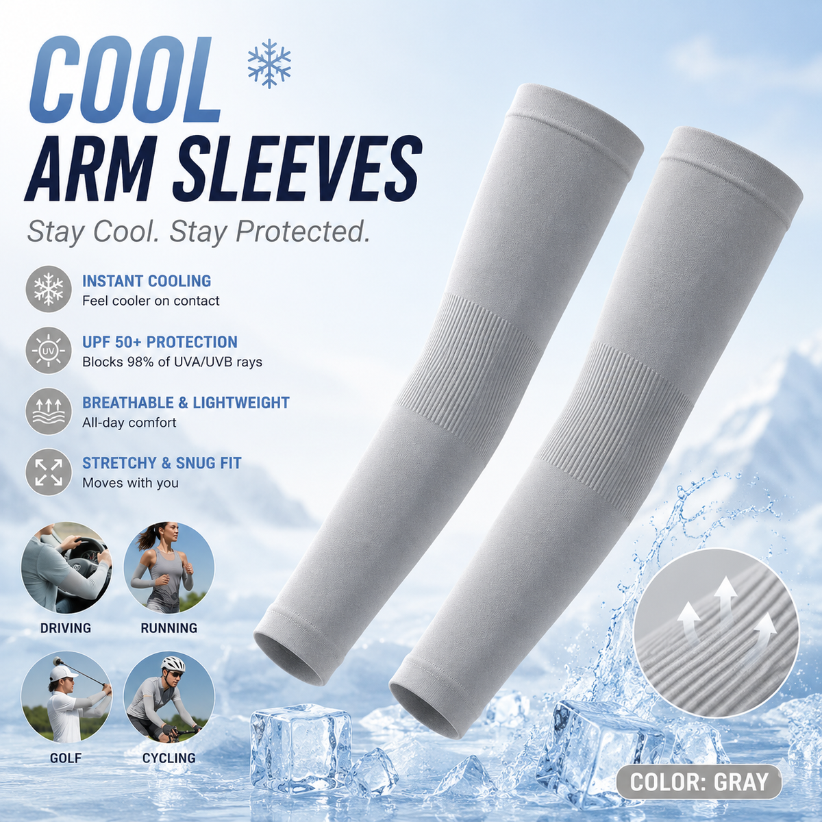 🔥 Most Customers Add This🧊 Stay Cool Sleeves