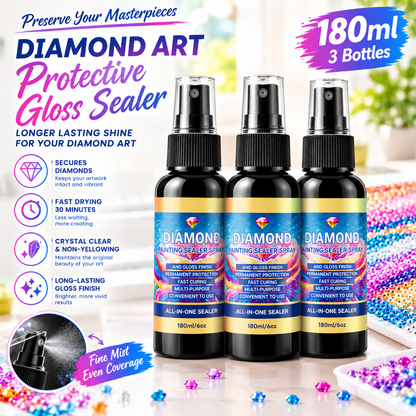 ✨ Diamond Art Protective Gloss Sealer