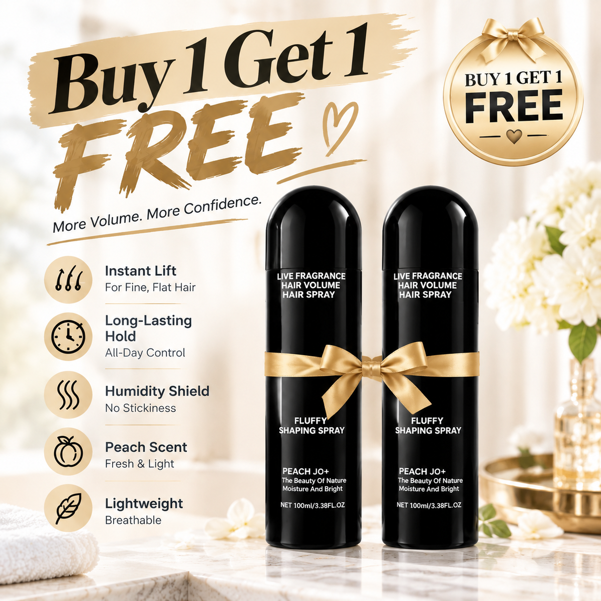 💁 LIMITED-TIME 50% OFF! Root Lift Volumizing Spray