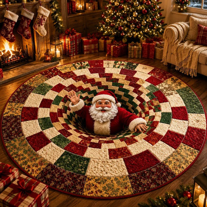 🎃🎄 3D Illusion Holiday Rug – Spooky Halloween & Christmas Magic for Your Home