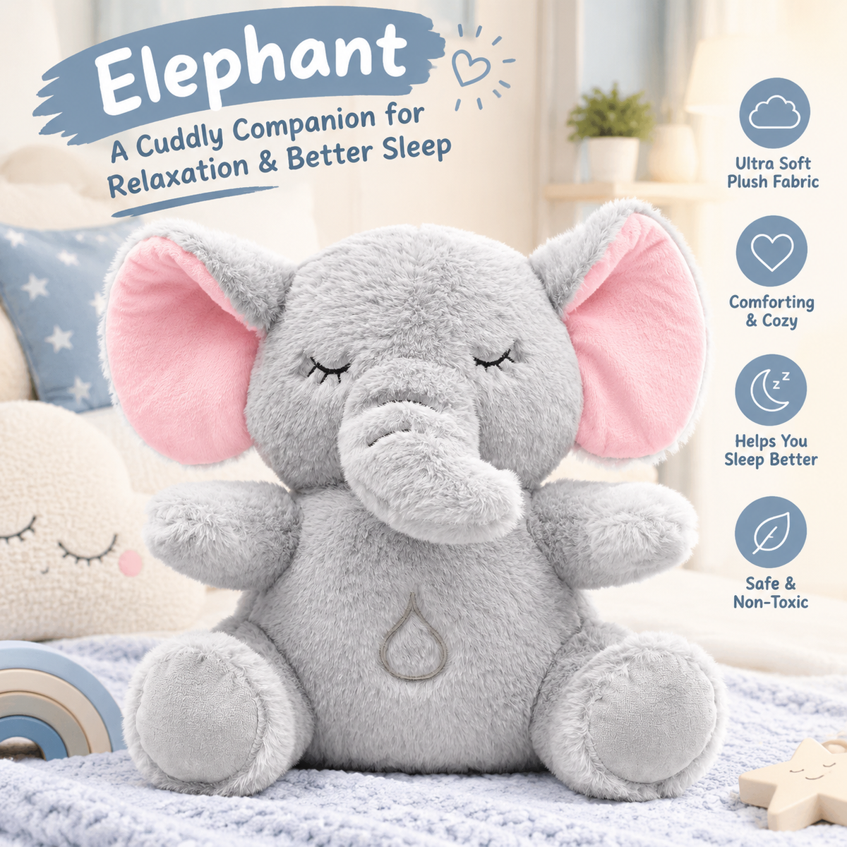 🧸 LumiBreath Plush Companion
