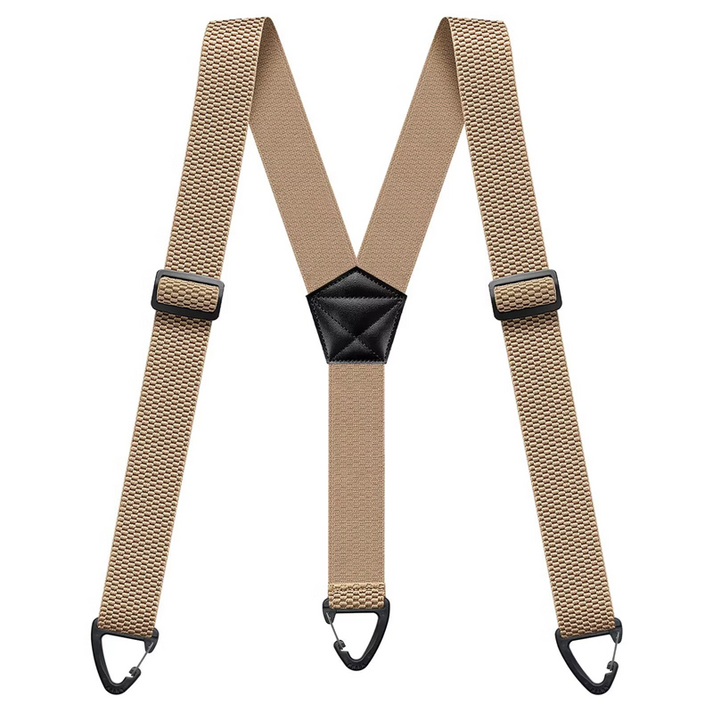 Men's X-Back Suspenders with Hook Clips