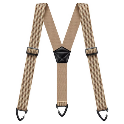 Men's X-Back Suspenders with Hook Clips