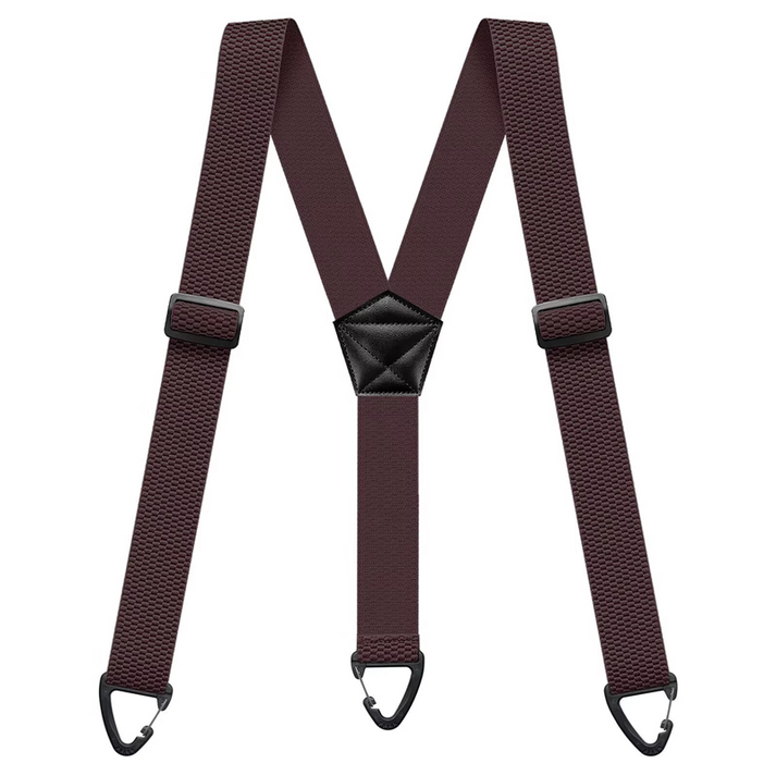 Men's X-Back Suspenders with Hook Clips