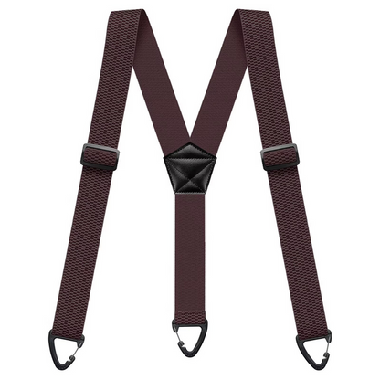 Men's X-Back Suspenders with Hook Clips