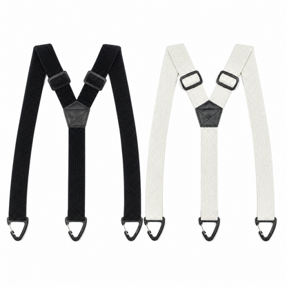 Men's X-Back Suspenders with Hook Clips