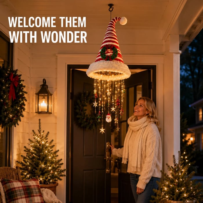 🎅 LAST DAY 49% OFF ✨ Light-Up Christmas Hat