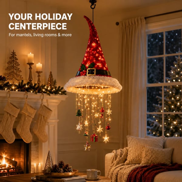 🎅 LAST DAY 49% OFF ✨ Light-Up Christmas Hat