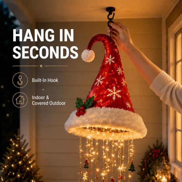 🎅 LAST DAY 49% OFF ✨ Light-Up Christmas Hat
