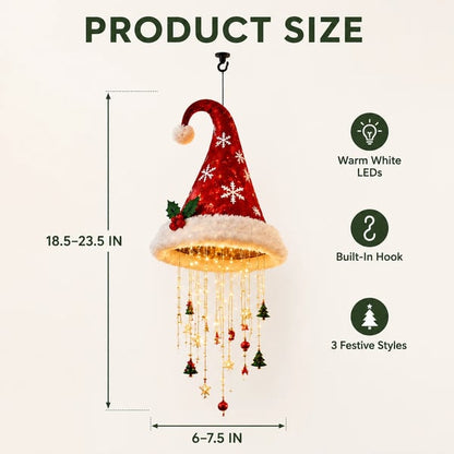 🎅 LAST DAY 49% OFF ✨ Light-Up Christmas Hat