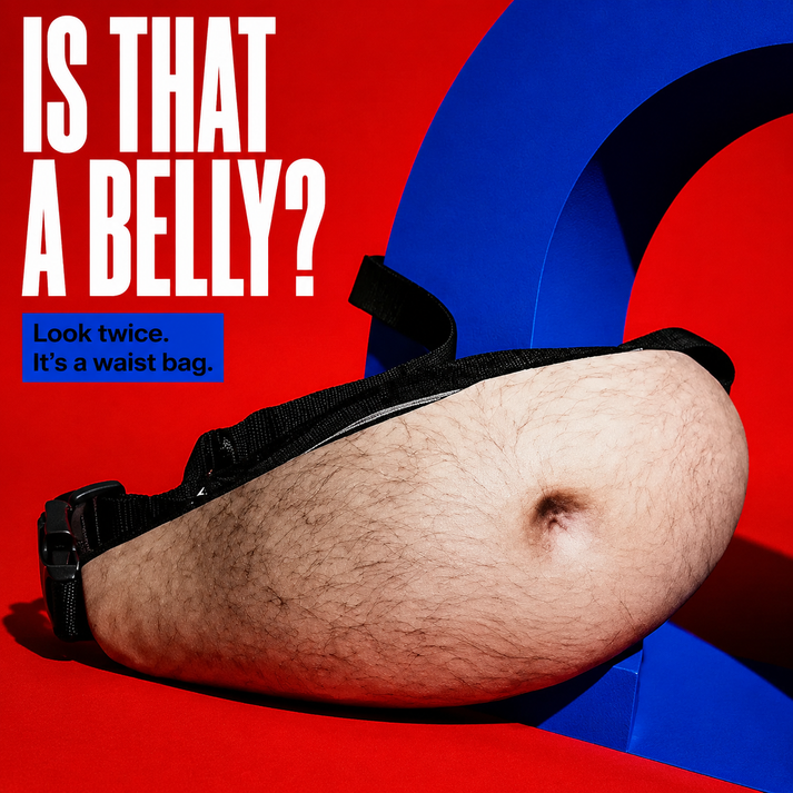 ⏰ 50% OFF Today- Funny Belly Bag