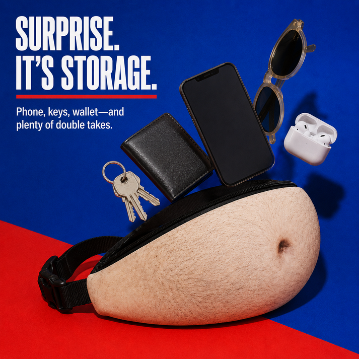 ⏰ 50% OFF Today- Funny Belly Bag
