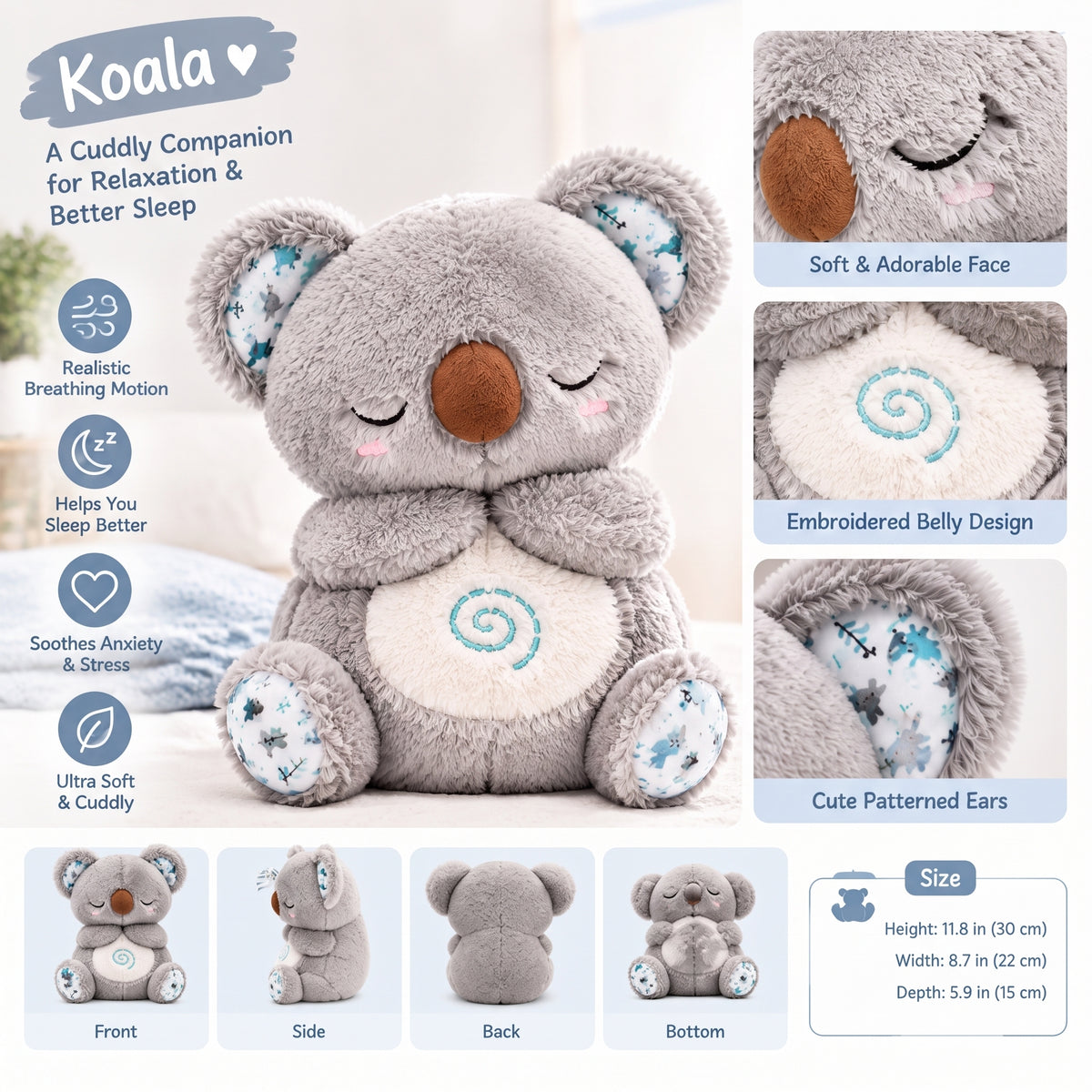 🧸 LumiBreath Plush Companion