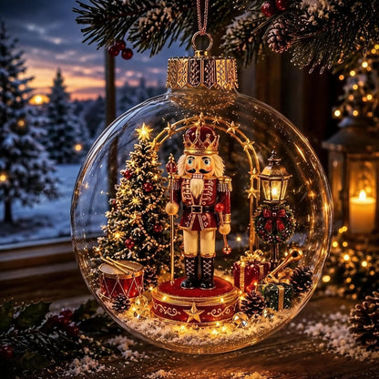 🎄Glowing Christmas Diorama Ornament 👼