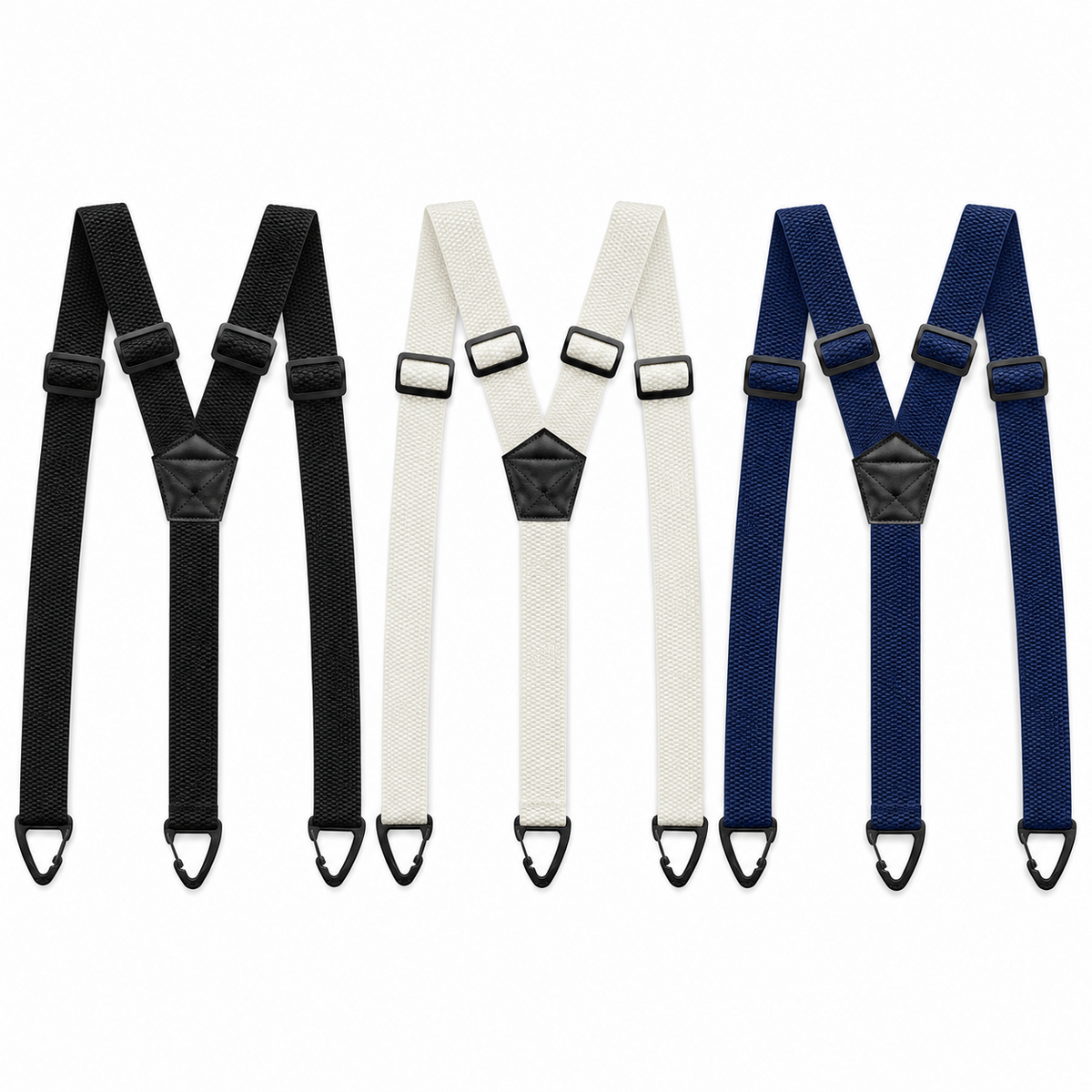 Men's X-Back Suspenders with Hook Clips